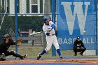 Baseball vs Nichols  Wheaton College Baseball vs Nichols College. - Photo By: KEITH NORDSTROM : Wheaton, baseball